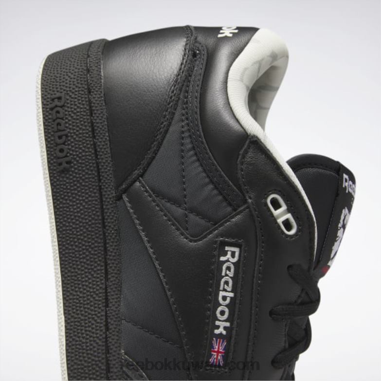 قلب أسود / ضباب الصباح حذاء club c 85 mid ii Reebok 0NZ0F435 - Image 8