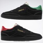 قلب أسود / طباشير / غلين أخضر أحذية الانتقام نادي ج Reebok 0NZ0F323 - Image 9