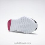 قلب أسود / كستنائي / وردي مطارد حذاء فليكساجون فورس 3 د واسع للتدريب للنساء Reebok 0NZ0F919 - Image 5