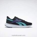 قلب أسود / كلاسيكي أزرق مخضر / أرجواني غامق إنرجين بلس 2 حذاء جري رجالي Reebok 0NZ0F1234