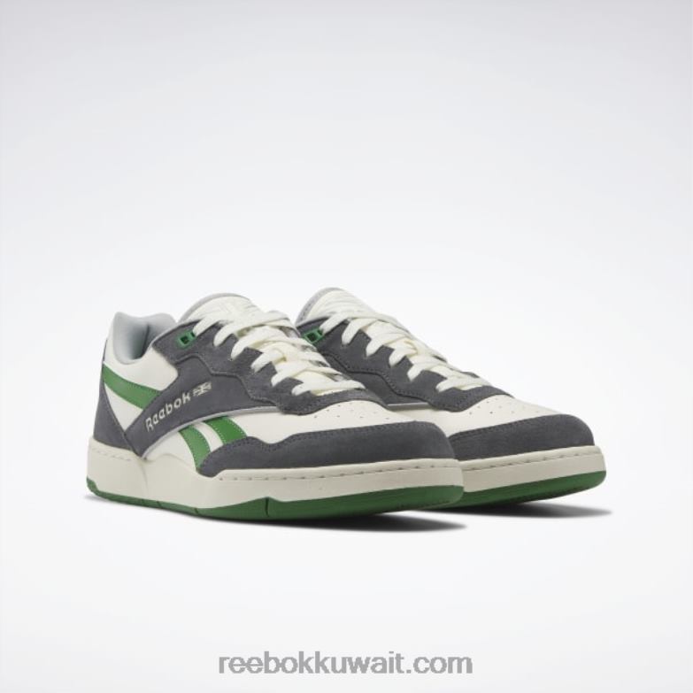 كلاسيك أبيض / رمادي نقي 7 / غلين جرين bb 4000 ii حذاء كرة السلة Reebok 0NZ0F85 - Image 3