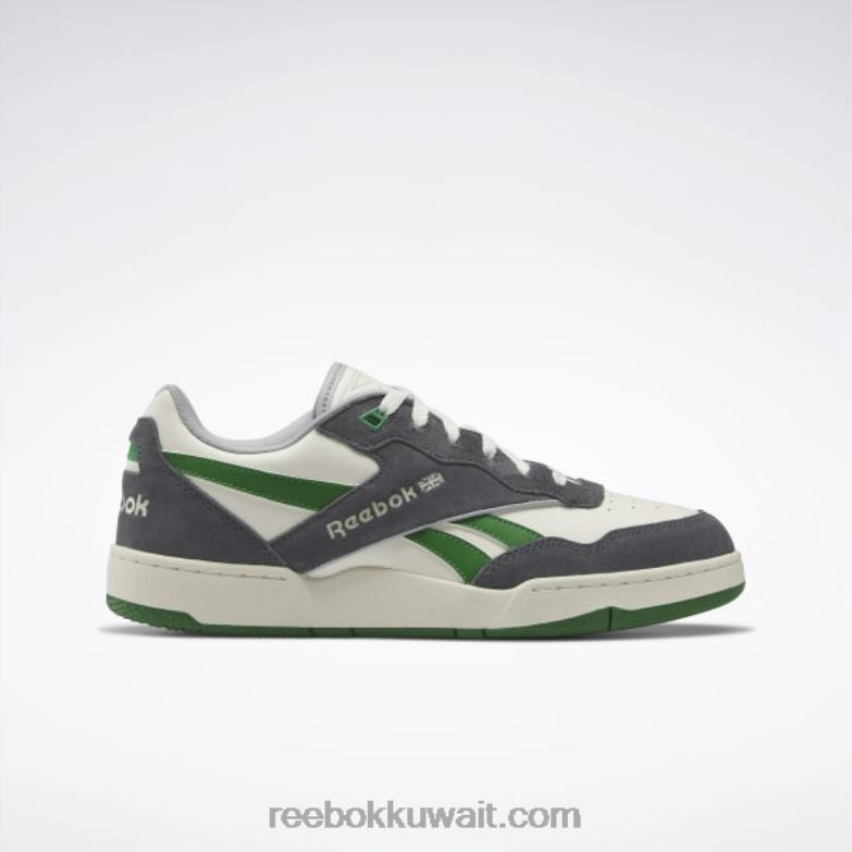 كلاسيك أبيض / رمادي نقي 7 / غلين جرين bb 4000 ii حذاء كرة السلة Reebok 0NZ0F85 - Image 1
