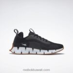 كور أسود / أبيض / صمغ مطاطي ريبوك 03 أحذية رجالية منعرج ديناميكا Reebok 0NZ0F1036