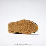 كور أسود / رمادي نقي 5 / ريبوك صمغ المطاط 03 أحذية جلدية كلاسيكية Reebok 0NZ0F78 - Image 5