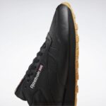 كور أسود / رمادي نقي 5 / ريبوك صمغ المطاط 03 أحذية جلدية كلاسيكية Reebok 0NZ0F78 - Image 7