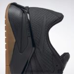 كور أسود / رمادي نقي 8 / ريبوك صمغ المطاط 03 حذاء تدريب نانو x2 للرجال Reebok 0NZ0F1026 - Image 8