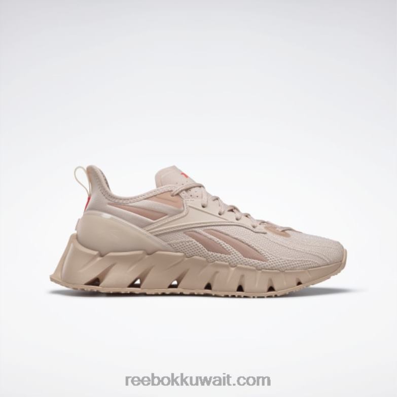 لينة ecru / نيون الكرز حذاء zig kinetica 3 نسائي Reebok 0NZ0F815 - Image 1