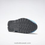 مشع أكوا / أزرق لؤلؤي / أبيض ftwr أحذية جلدية كلاسيكية Reebok 0NZ0F201 - Image 5