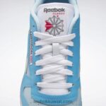 مشع أكوا / أزرق لؤلؤي / أبيض ftwr أحذية جلدية كلاسيكية Reebok 0NZ0F201 - Image 7