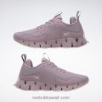 منقوع أرجواني / وردي بورسلين أحذية نسائية منعرج ديناميكا Reebok 0NZ0F27 - Image 9