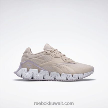 ناعم ecru / واحة أرجوانية / أبيض ftwr حذاء نسائي zig dynamica 4 Reebok 0NZ0F418