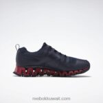 ناقلات البحرية / فلاش أحمر / رمادي نقي 1 حذاء زيجويلد تريل 6 للرجال Reebok 0NZ0F1075 - Image 2