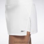 نحيف أبيض تجريب جاهزة ناقلات تنورة Reebok 0NZ0F588 - Image 4