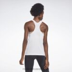 نحيف أبيض جاهز للتمارين الرياضية بشعار كبير Reebok 0NZ0F914 - Image 4