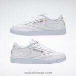 نحيف أبيض / رمادي فاتح حذاء كلوب ج 85 Reebok 0NZ0F69 - Image 4