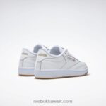 نحيف أبيض / رمادي فاتح / علكة حذاء كلوب ج 85 Reebok 0NZ0F57 - Image 6