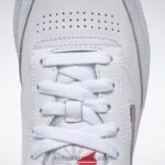 نحيف أبيض / رمادي فاتح / علكة حذاء كلوب ج 85 Reebok 0NZ0F57 - Image 10