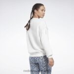 نحيف أبيض سترة طاقم myt Reebok 0NZ0F972 - Image 3