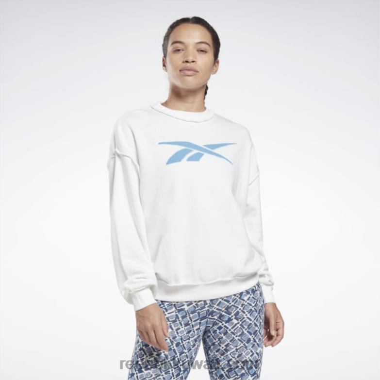 d986d8add98ad981_d8a3d8a8d98ad8b6_d8b3d8aad8b1d8a9_d8b7d8a7d982d985_myt_reebok_0nz0f972.jpg نحيف أبيض سترة طاقم myt Reebok 0NZ0F972 - Image 1