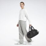 نحيف أبيض سويت شيرت طاقم الصوف الهوية Reebok 0NZ0F516 - Image 2