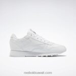 نحيف أبيض ftwr / رمادي نقي 3 أحذية جلدية كلاسيكية Reebok 0NZ0F64 - Image 2