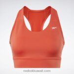 نحيف أحمر ديناميكي حمالة صدر رياضية ضروريات الجري (حجم كبير) Reebok 0NZ0F623 - Image 6