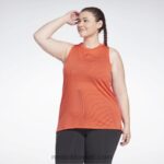 نحيف أحمر ديناميكي قمة خزان الإرهاق (حجم كبير) Reebok 0NZ0F912