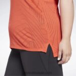 نحيف أحمر ديناميكي قمة خزان الإرهاق (حجم كبير) Reebok 0NZ0F912 - Image 4