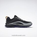 نحيف أسود أساسي / أرجواني غامق / برتقالي متوهج حذاء ريدجيردير 6 Reebok 0NZ0F232 - Image 4