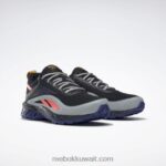 نحيف أسود أساسي / أرجواني غامق / برتقالي متوهج حذاء ريدجيردير 6 Reebok 0NZ0F232 - Image 5