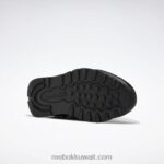 نحيف أسود أساسي / رمادي نقي 5 أحذية جلدية كلاسيكية Reebok 0NZ0F103 - Image 5