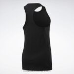 نحيف أسود أساسيات التدريب أعلى خزان الرسم Reebok 0NZ0F973 - Image 11