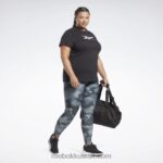 نحيف أسود أساسيات التدريب ناقلات الرسم المحملة (حجم كبير) Reebok 0NZ0F654 - Image 2