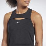 نحيف أسود أكتيفشيل تانك توب رياضي Reebok 0NZ0F549 - Image 4
