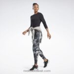 نحيف أسود أكتيفشيل + تي شيرت دريم بلند بأكمام طويلة Reebok 0NZ0F660 - Image 2