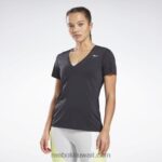 نحيف أسود أكتيفشيل تي شيرت رياضي Reebok 0NZ0F878