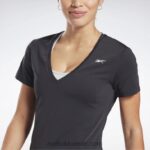 نحيف أسود أكتيفشيل تي شيرت رياضي Reebok 0NZ0F878 - Image 4