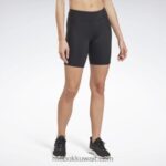 نحيف أسود السراويل الضلع أداء اليوغا Reebok 0NZ0F744