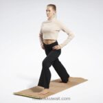 نحيف أسود السراويل الضلع القطن اليوغا Reebok 0NZ0F474 - Image 2
