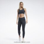 نحيف أسود الليل أساسيات الجري حمالة صدر عالية التأثير Reebok 0NZ0F186 - Image 4