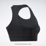 نحيف أسود الليل أساسيات الجري حمالة صدر عالية التأثير Reebok 0NZ0F186 - Image 8