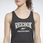 نحيف أسود الليل أعلى خزان الرسومات الجاهزة للتمرين Reebok 0NZ0F447 - Image 5