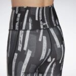نحيف أسود الليل الجوارب المطبوعة كل انحاء myt Reebok 0NZ0F638 - Image 5