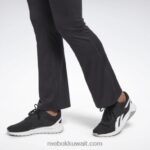 نحيف أسود الليل تجريب جاهزة بانت برنامج bootcut السراويل Reebok 0NZ0F677 - Image 5