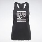 نحيف أسود الليل تشغيل أعلى خزان الرسم speedwick Reebok 0NZ0F685 - Image 6