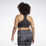 نحيف أسود الليل حمالة صدر رياضية ضروريات الجري (حجم كبير) Reebok 0NZ0F630 - Image 4