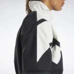 نحيف أسود الليل سترة المسار الكلاسيكية الامتياز Reebok 0NZ0F206 - Image 5