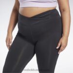 نحيف أسود الليل سروال التمهيد برنامج بانت جاهزة للتمرين (حجم كبير) Reebok 0NZ0F422 - Image 4