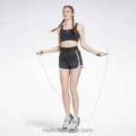 نحيف أسود الليل شورت مرتفع جاهز للتمارين الرياضية Reebok 0NZ0F412 - Image 2