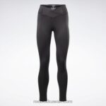 نحيف أسود الليل طماق برنامج بانت جاهزة تجريب Reebok 0NZ0F570 - Image 6